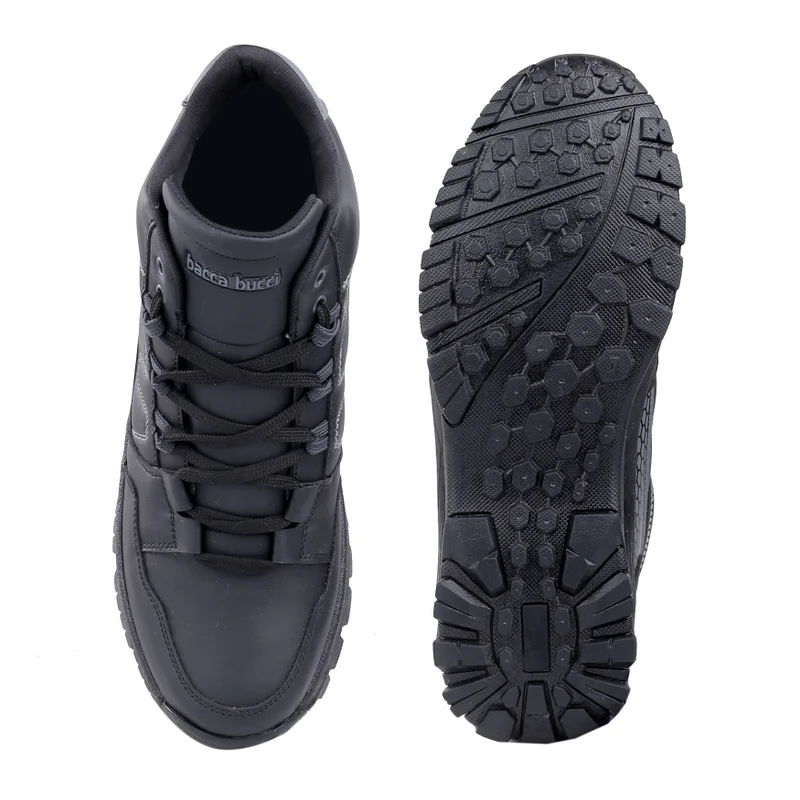 Bacca Bucci Black Yak Adventure Boots for Hiking and Trekking for Men | Best Price UAE